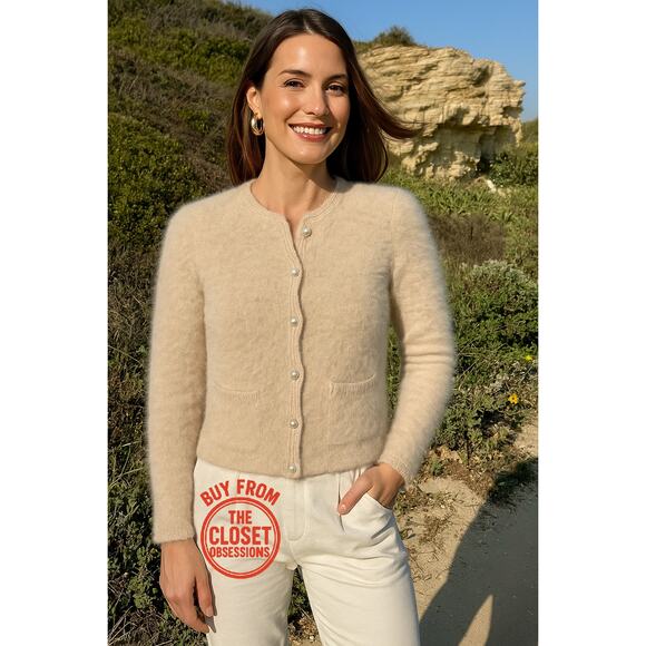 RARE!!! ZARA Faux Fur Cardigan NWT - Picture 1 of 9